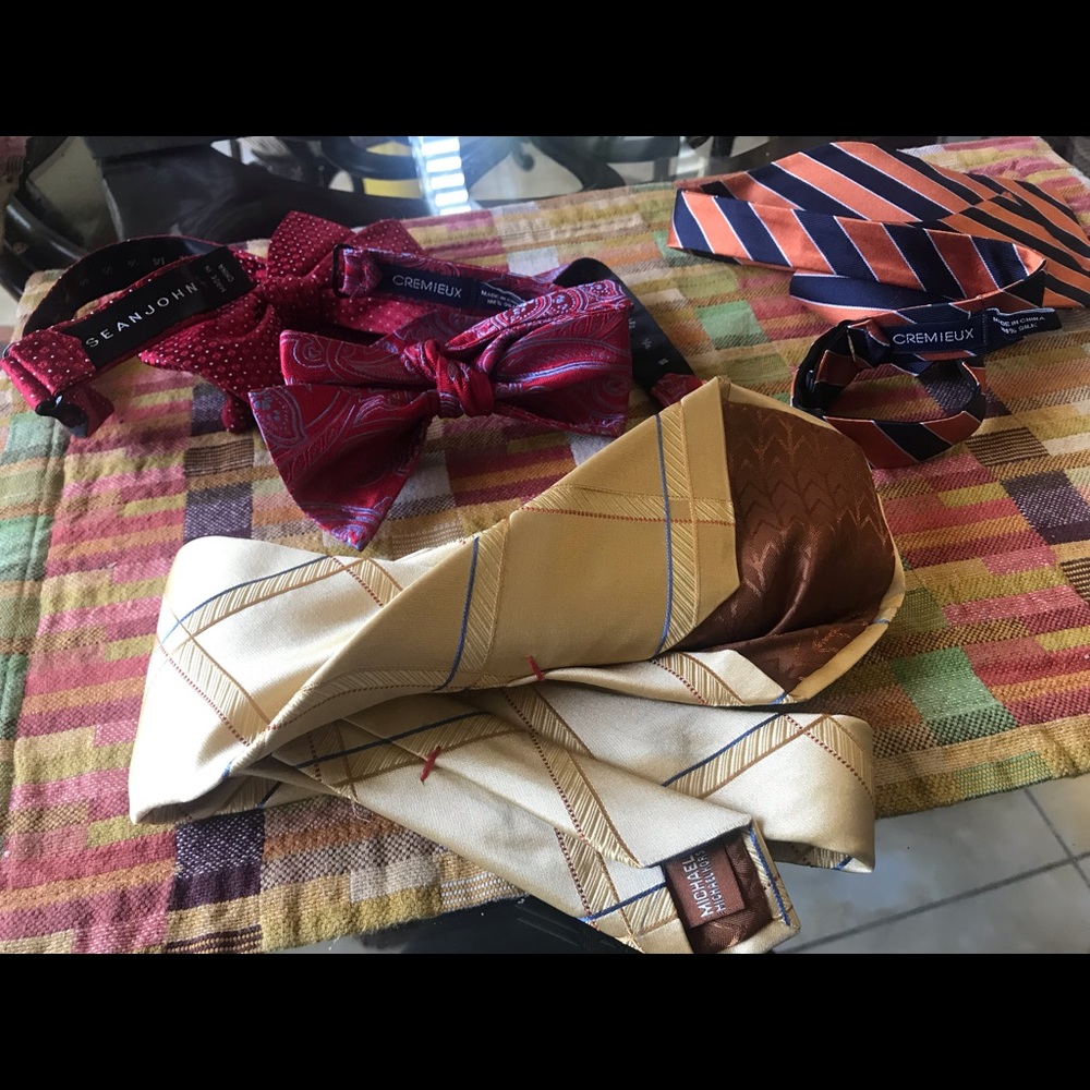 Men’s Bow Ties and Neck Ties